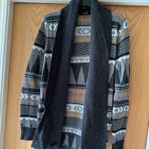 Jack by BB Dakota Open cardigan - Aztec Print Sz M